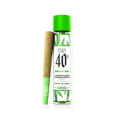 Stiiizy Sour Diesel Infused Preroll Rec-active