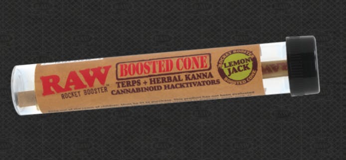 Raw Rocket Booster Boosted Cone Lemon Jack