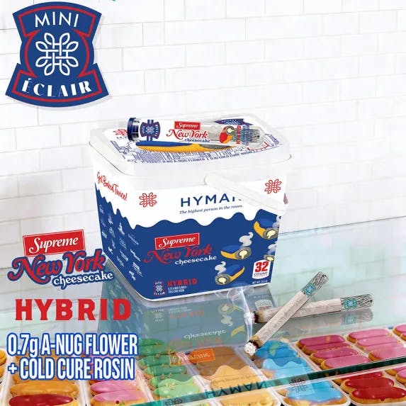 Hyman - .7g Infused Eclair - New York Cheesecake
