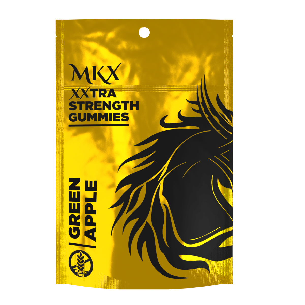 MKX Gummies 200mg - GREEN APPLE