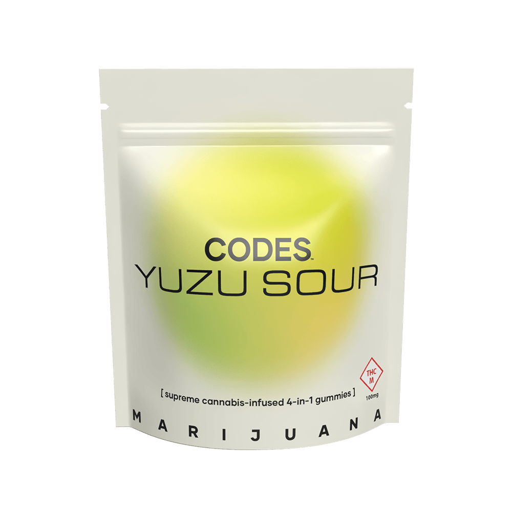 Codes: Gummies | Yuzu Sour | 100mg | 5pk | CODES - Kansas City