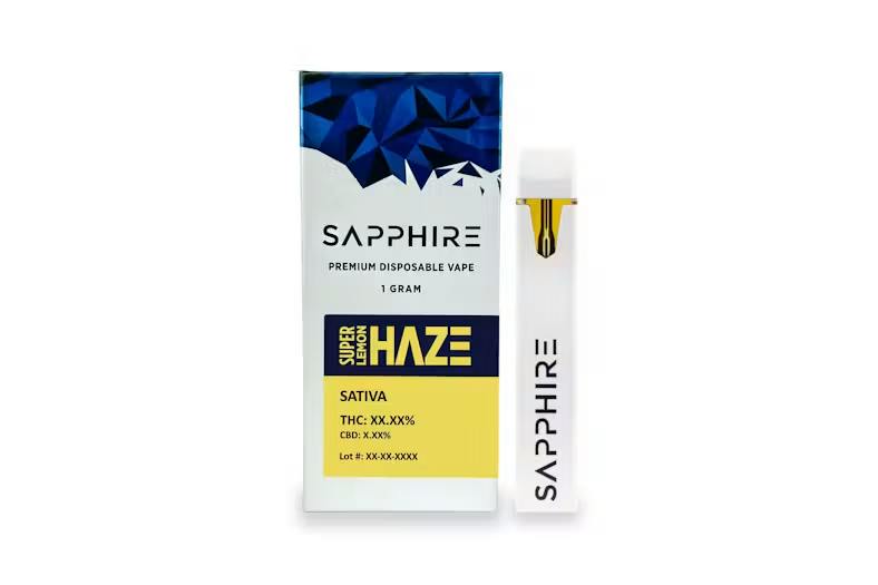 Sapphire Super Lemon Haze 1g Vape