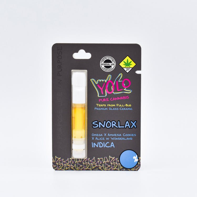 Yolo: Snorlax - Ceramic Live Resin Cartridge