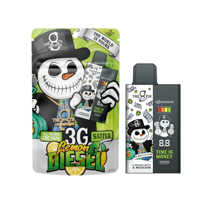 The 8th - 3g Disposable - Lemon Diesel (S)