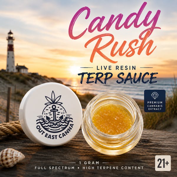 Out East Canna - Candy Rush - Live Resin Terp Sauce