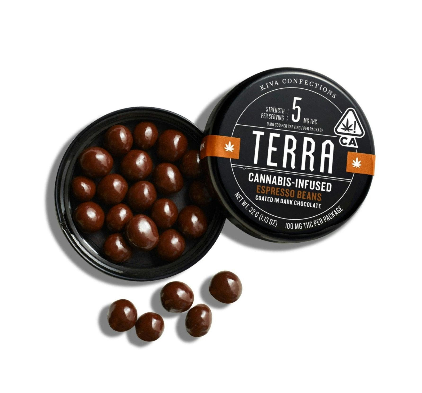 Product: Espresso Beans | 5mg x 20pk |  Terra Bites