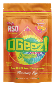 OGeez! 10mg 10pk - Peg's Raspberry Orange RSO
