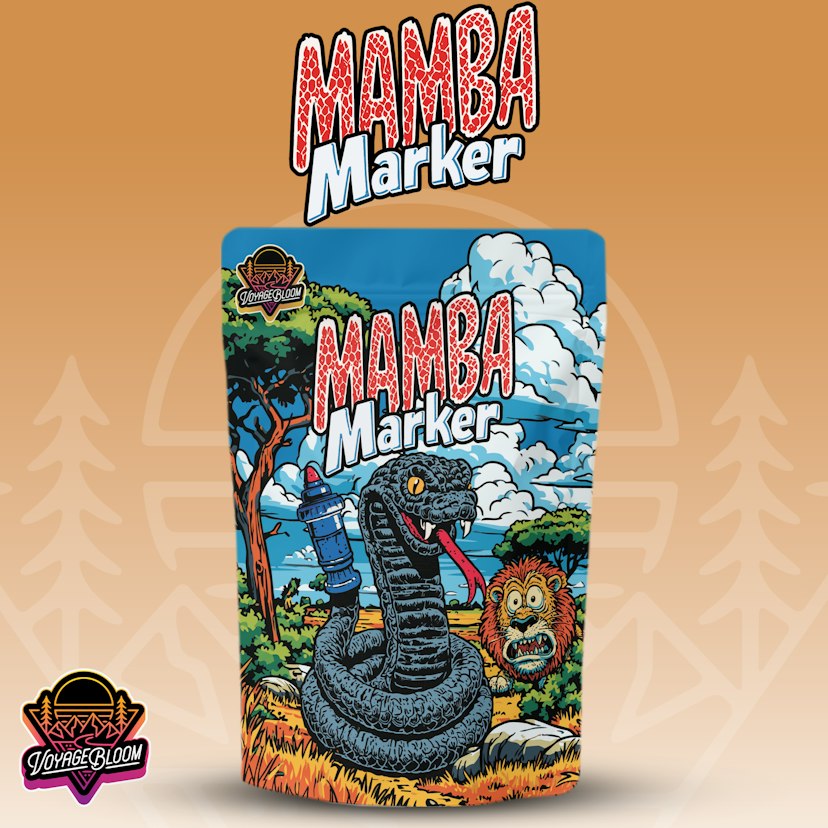 Voyage Bloom | 3.5g Prepackaged Flower | Mamba Marker