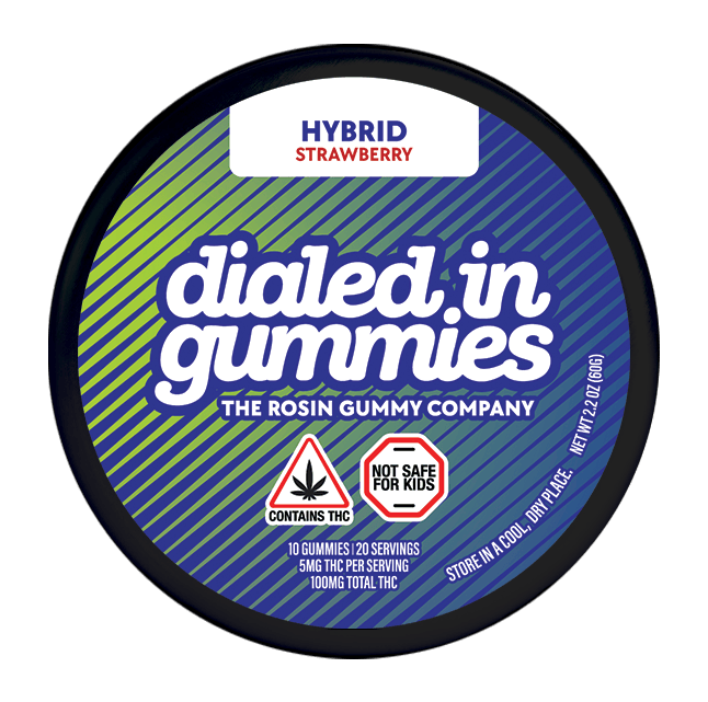 Product Strawberry Rosin Gummies | Edibles | 100mg