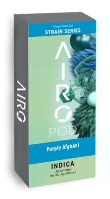 Product AWH Airo Distillate Cartridge - Purple Afghani 1g