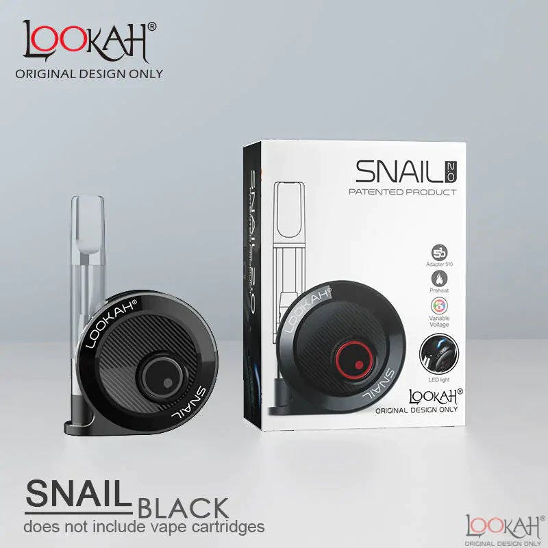 snail battery vape Lookah Snail 2.0 510 Thread Vape Cart Battery