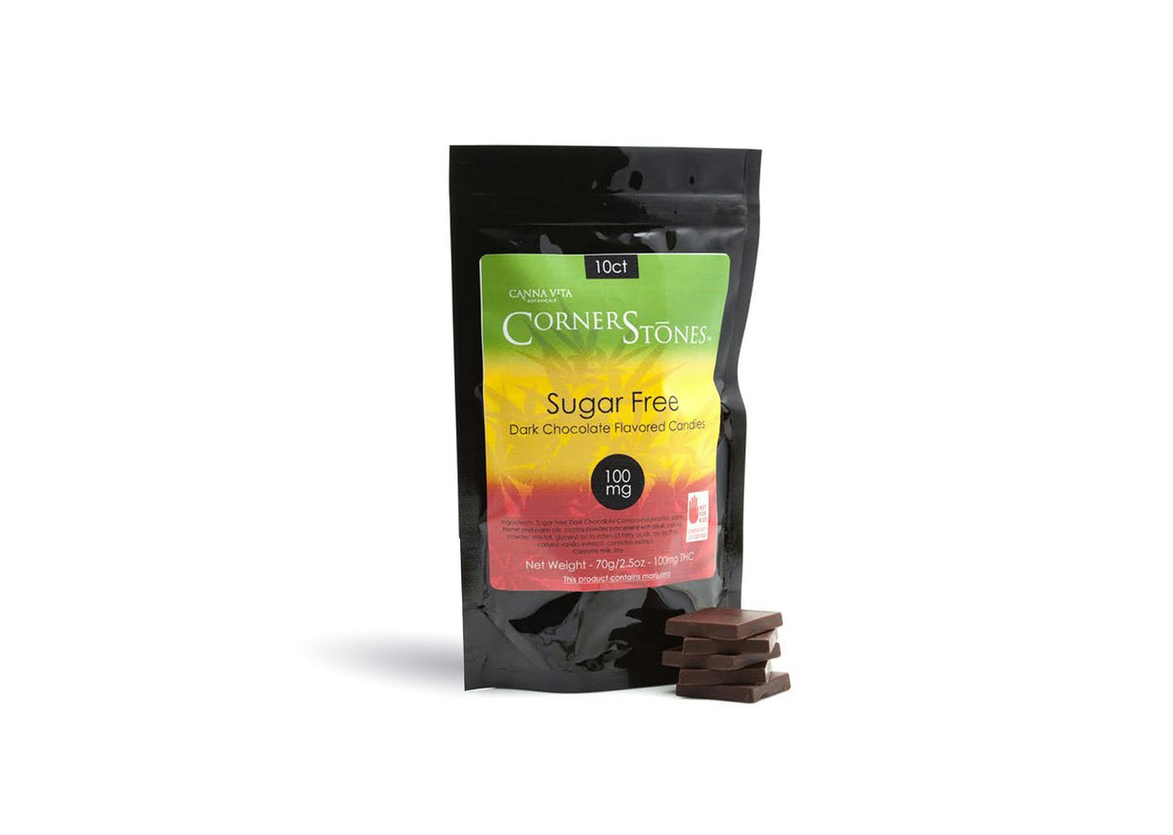 Image of Sugar Free Dark Chocolate