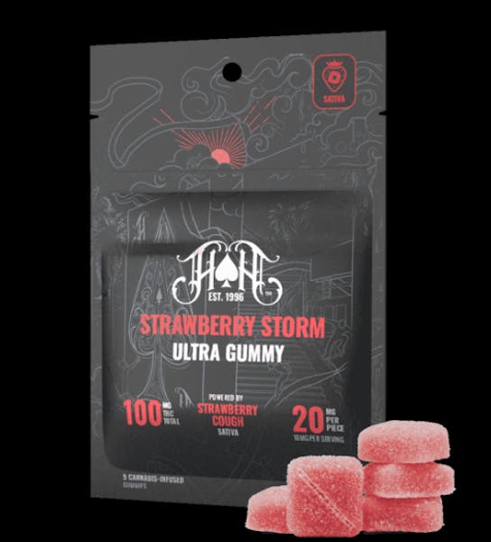 Heavy Hitters - Strawberry Storm Ultra Gummies - 100MG (Sativa)