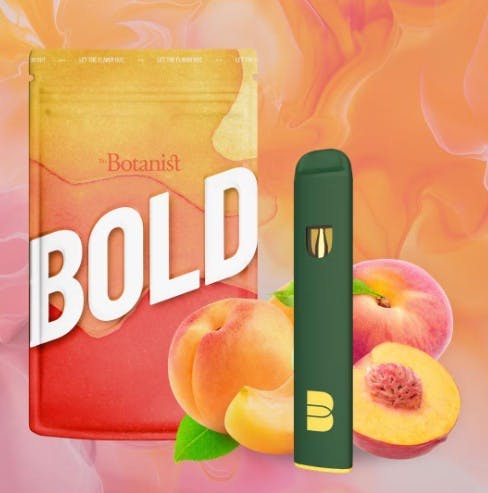 The Botanist | BOLD Peach | Disposable Vape | 1g