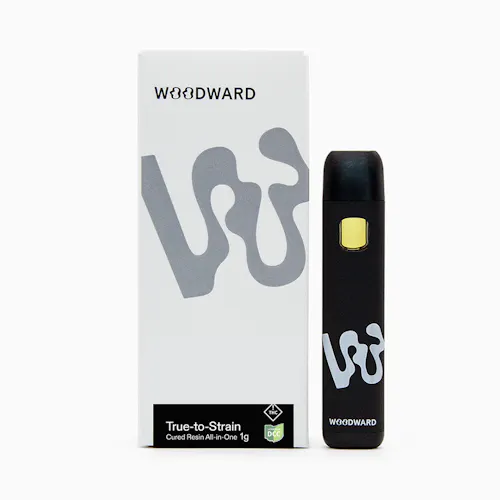 Woodward | Durban Skunk TTS Cured Resin Disposable 1g-1