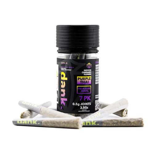 Dank | Preroll 7 Pack | Purple Thai | 0.5g-1