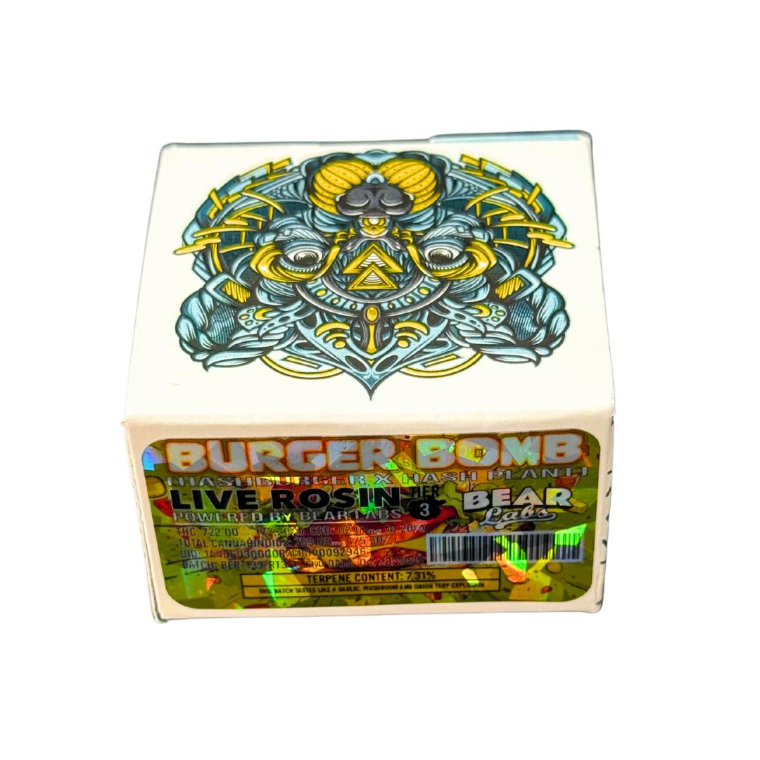 BURGER BOMB LIVE ROSIN TIER 3