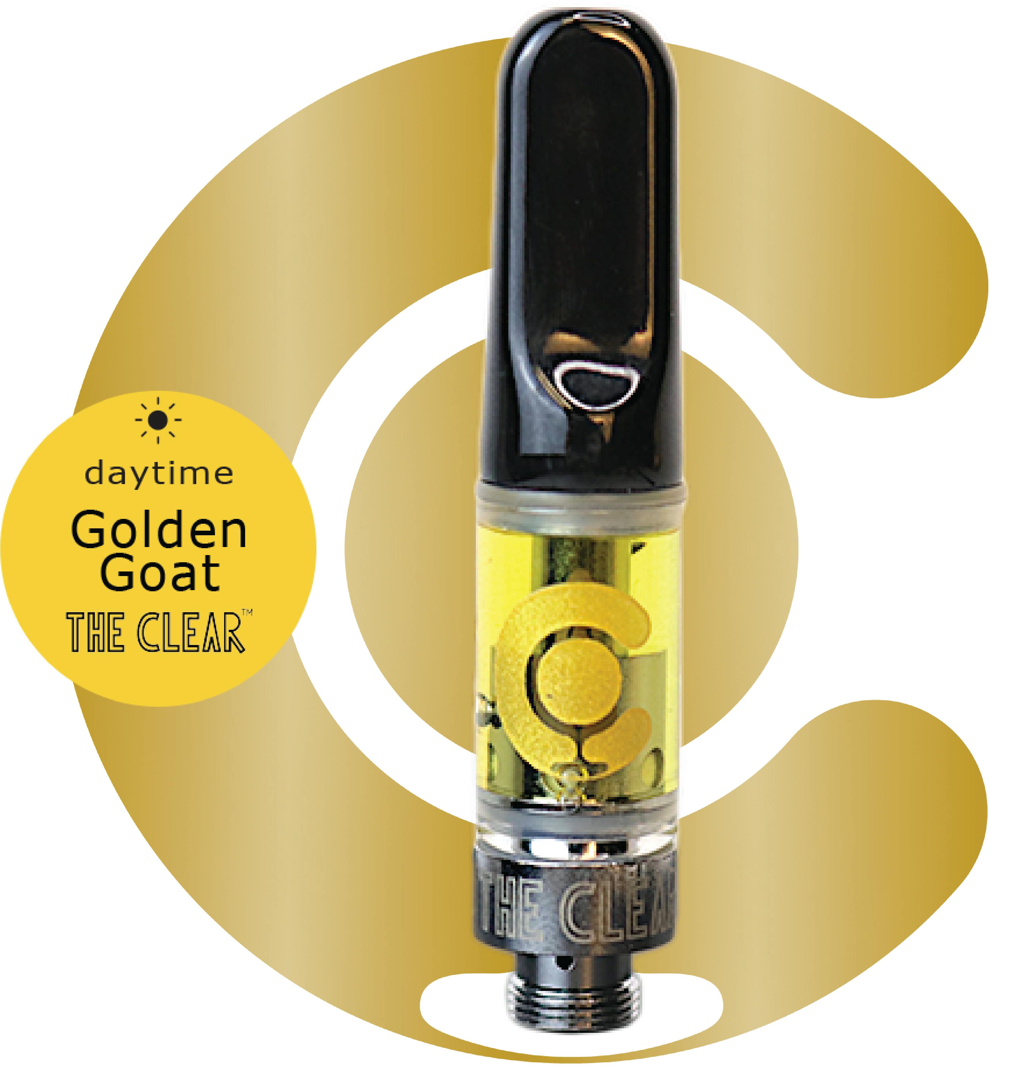 The Clear (.5g Distillate Cart Elite-Golden Goat) | Bloom
