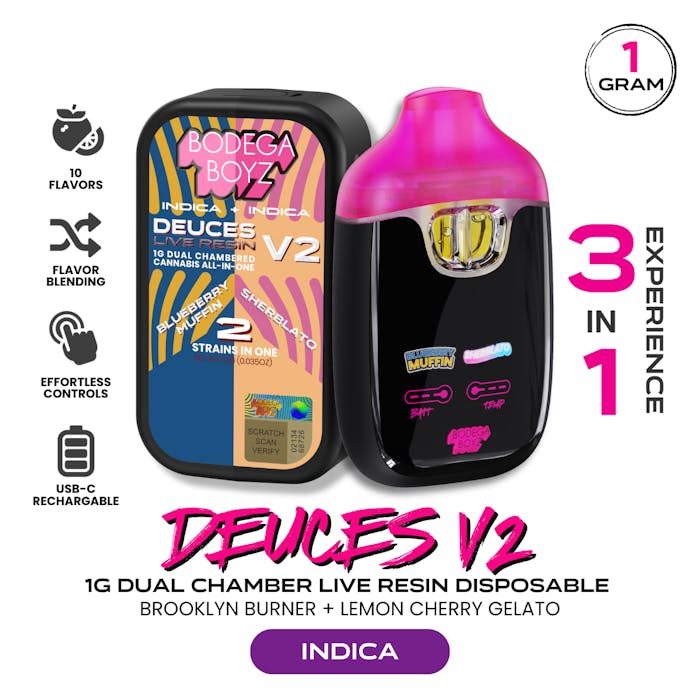Dueces V2 | Watermelon Z x Pineapple Slushie | Dual Chamber - The