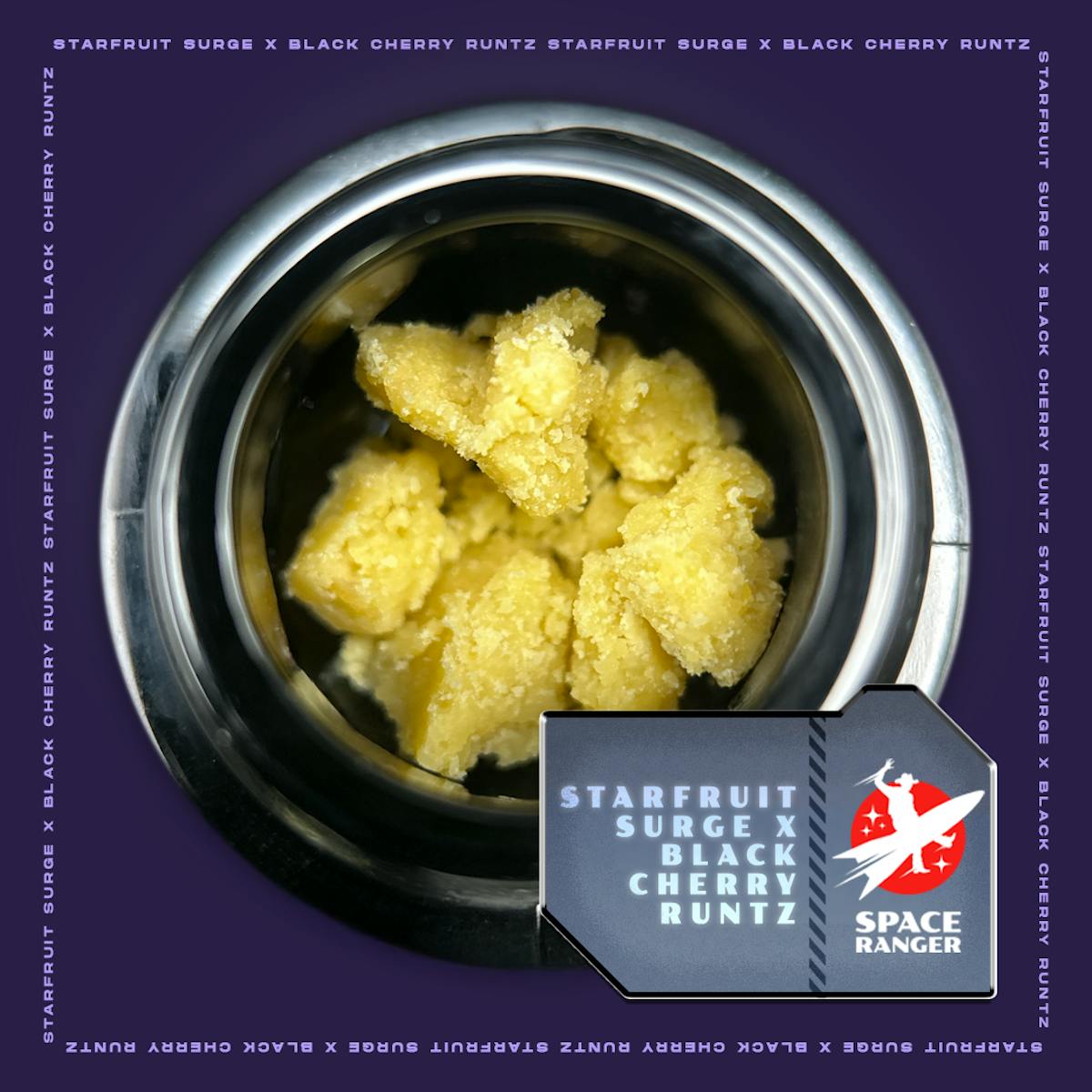 Photo of Space Ranger l Starfruit Surge x Black Cherry Runtz Crumble l 1g