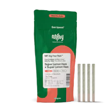 MFNY - 4 Pack .75g Live Resin Infused Prerolls - Super Lemon Haze x Super Lemon Haze - PRE_ROLLS by MFNY at King of Budz