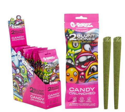 G-Rollz - Terp Infused Blunt Cones - 2pk - Candy Crunched