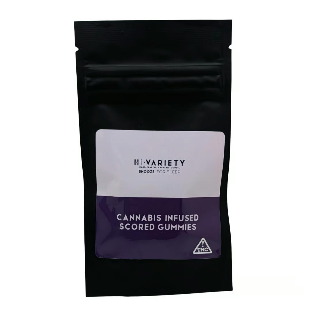 Snooze 3:1:1 THC:CBD:CBN Scored Gummy 1pk