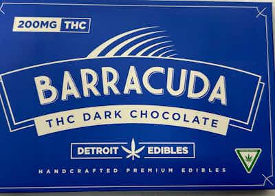 Product: Barracuda Bar Dark Chocolate | 200mg | Detroit Edibles