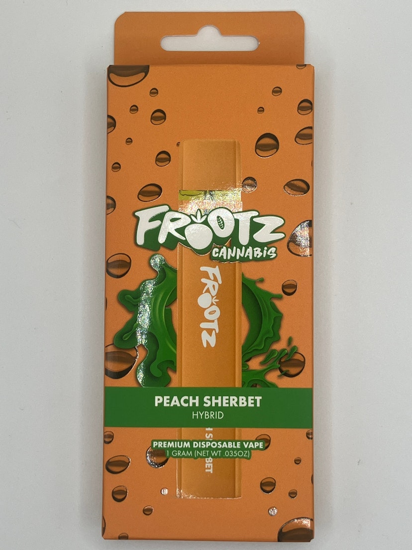 Frootz | Disposable Vape - 1g - Peach Sherbet