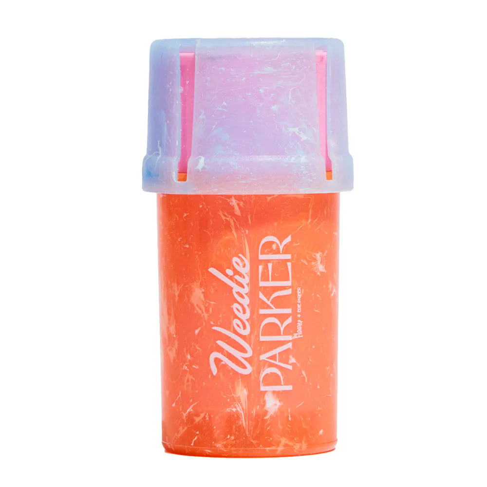 Product Edie Parker - Grinder + Storage Case - Orange Marble