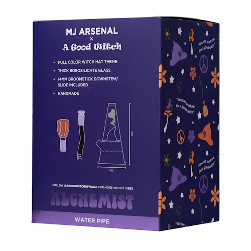 MJ Arsenal – ‘A Good Witch’ x MJA Limited Release Alchemist Water Pipe Bong-2