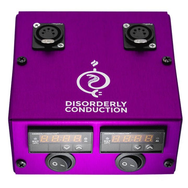 Disorderly Conduction - Heat Station E-Nail Aluminum Dual Purple at Silk Road NYC, Jamaica Queens