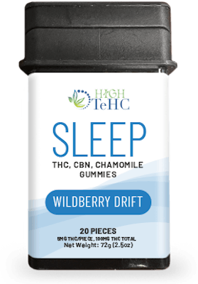 Product: High TeHC | Wildberry Drift Sleep THC:CBN Gummies | 100mg:200mg