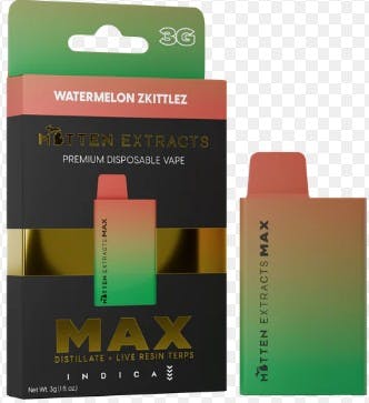 Mitten MAX - Watermelon Zkittlez - 3g Disposable | The Mint - Kalamazoo