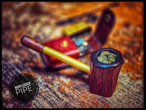 Pushrod Wooden Pipes – Bootlegger-1