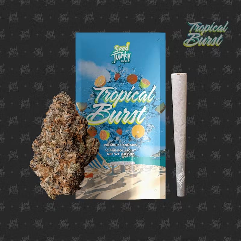 Seed Junky - 1g Preroll - Tropical Burst
