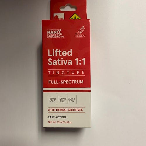Lifted 1:1 Tincture | 200mg