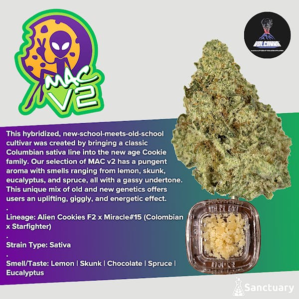 MAC v2 (S) - 4.2g Crumble - Volcanna