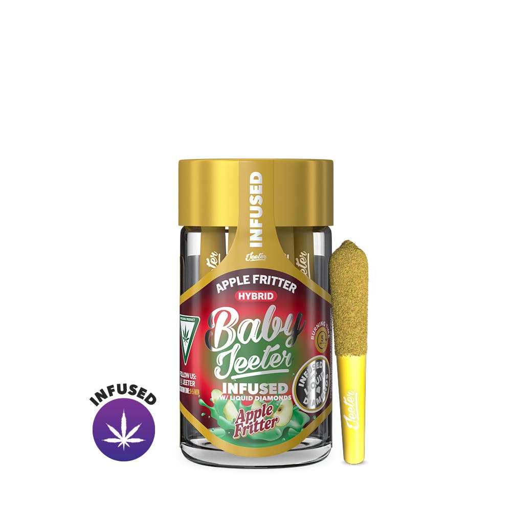 Apple Fritter Baby Jeeter Infused Pre-Roll 5-pack | 2.5g