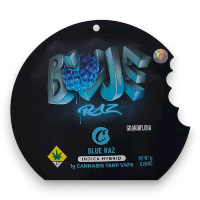 Cookies - Natural Terps Vape - 01g - Blue Raz (HI)