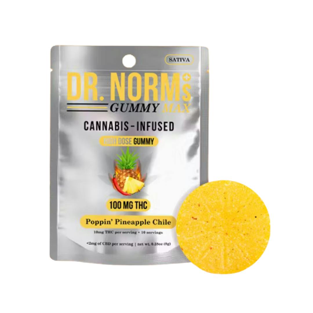 POPPIN PINEAPPLE CHILE SINGLE MAX GUMMY (SINGLE)