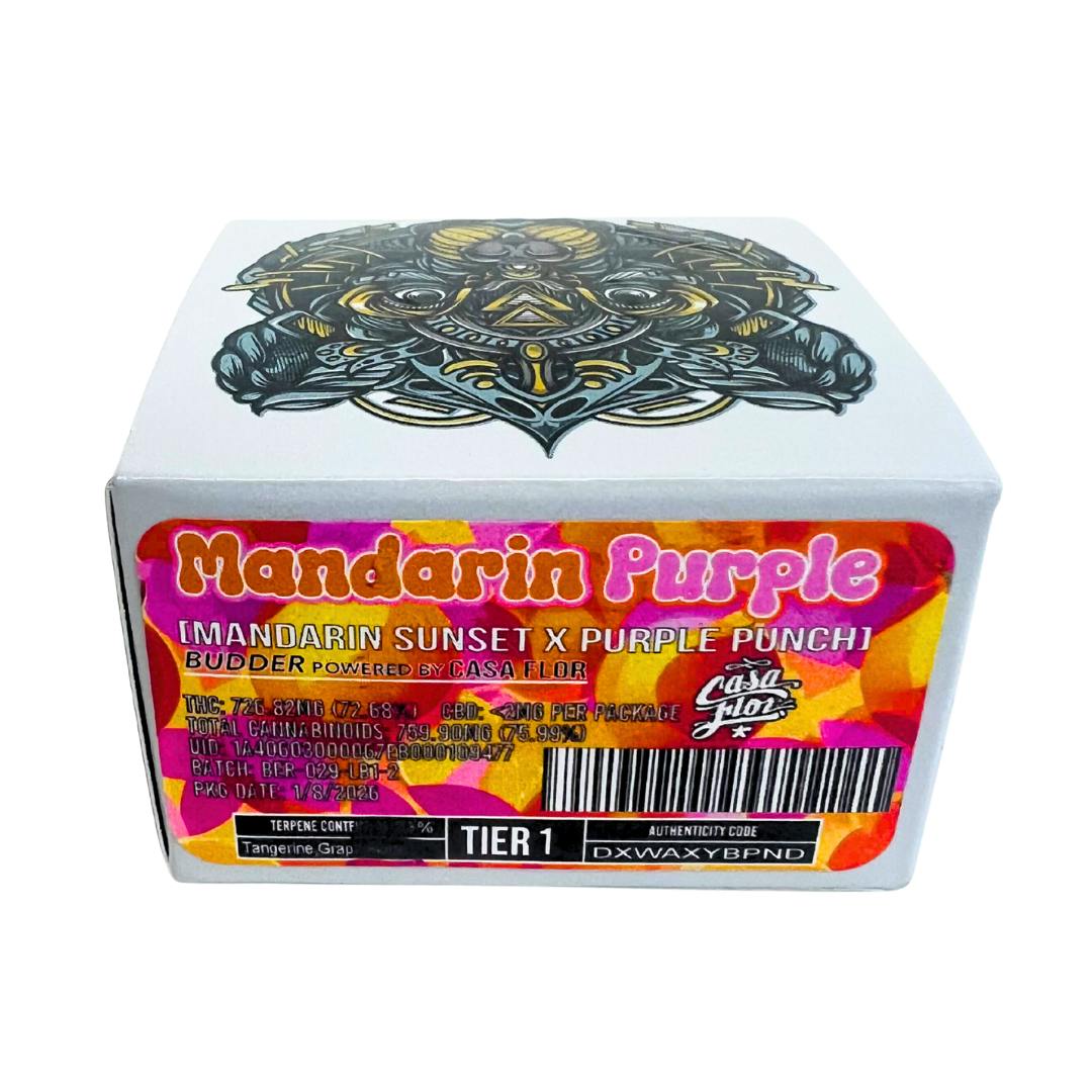 MANDARIN PURPLE LIVE RESIN BUDDER