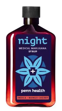 Mango Cherry | Night 1:1 THC:CBN Mini Syrup | 200mg | Justice