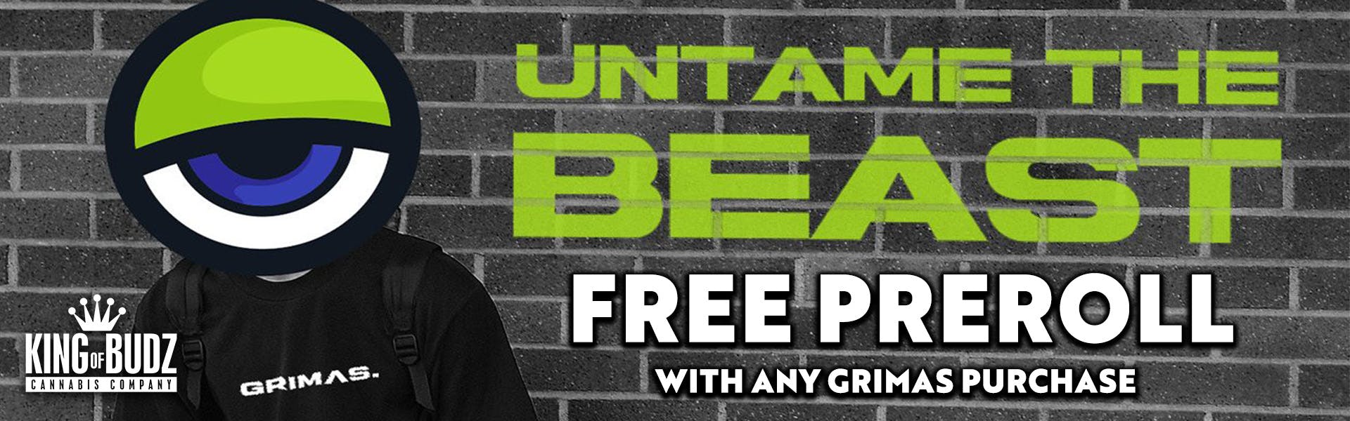 Grimas - Free Grimas Preroll With Any Grimas Purchase