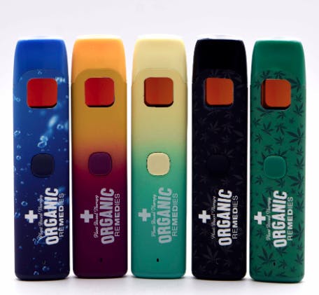 Three Heat Button | 510 Battery | Assorted | Justice Grown