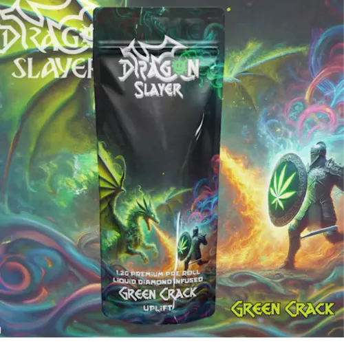 Green Crack | Dragon Slayer | Infused Pre-roll | 1.2g-1