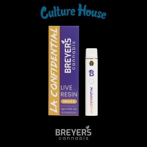 Breyer's Cannabis Breyer's Cannabis | NY Confidential | Live Resin | AIO -  Culture House NYC Dispensary New York City