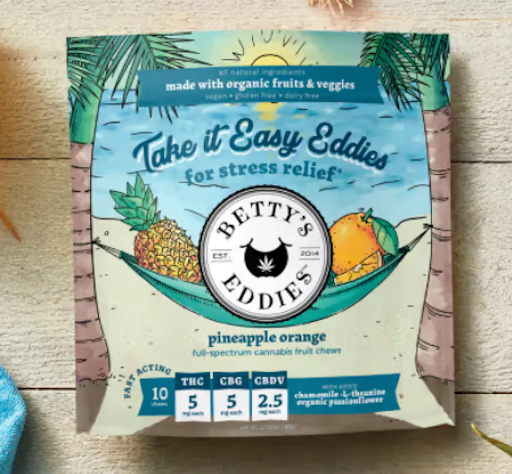 Product Betty' Eddies | Pineapple Orange | 5mg/10pk
