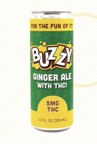 Ginger Ale | 5mg | Infused Soda | Buzzy