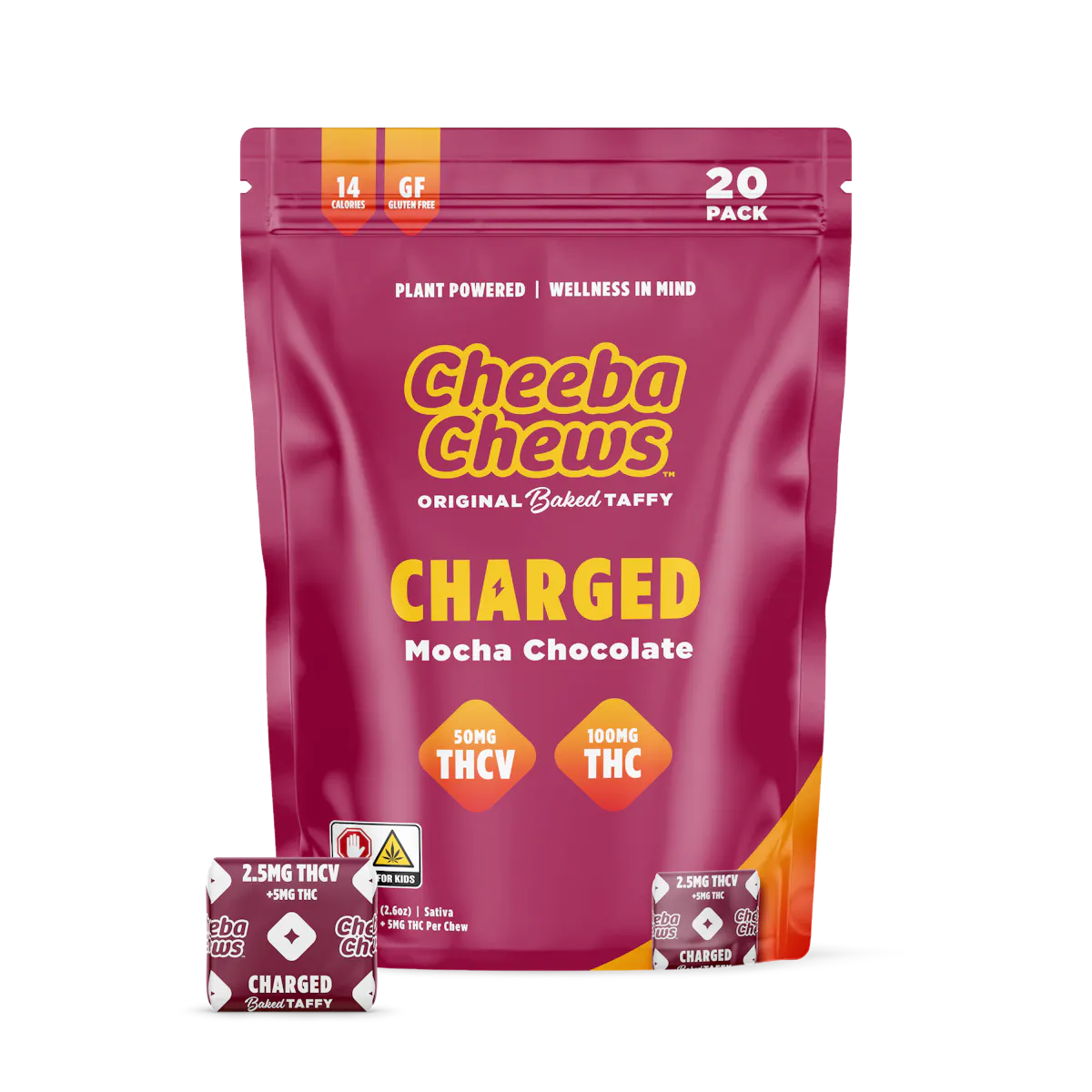 THCv Charged .1g Edibles | Cheeba Chews®